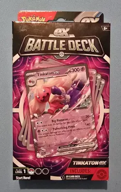 tinkaton ex battle deck Pokemon TCG 2023 60-Card Ready to Play Deck New - Image 1