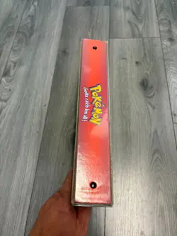 Vintage Pokemon Card Binder - 1999 - Gotta Catch Em All 3 Ring Binder Good Shape - Image 3