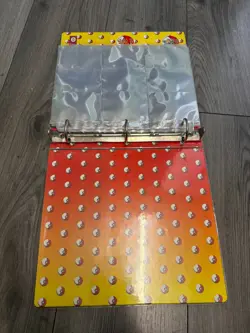 Vintage Pokemon Card Binder - 1999 - Gotta Catch Em All 3 Ring Binder Good Shape - Image 5