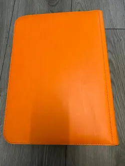 Embossed Charizard Binder, 9 Pocket, 540 Cards, Side Loading , Zip - Image 2