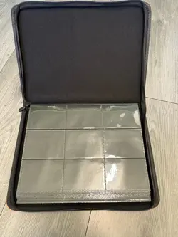 Embossed Charizard Binder, 9 Pocket, 540 Cards, Side Loading , Zip - Image 4
