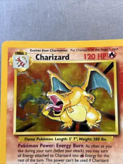 charizard 4/102 base set Pokemon Card-Good condition - Image 3
