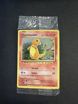 Pokemon Charmander Holo Card #9/108 Toys R Us 2016 Unplayed Sealed CHARMANDER - Image 1