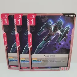 (3X) Vesalius - ST04-016 NM - Gundam TCG Card Game - Image 1