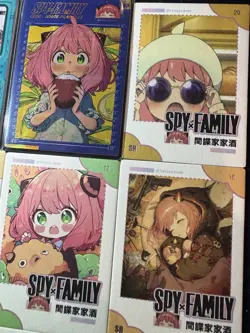 Goddess Story 9 x Character Collectible Cards CCG Spy Family Anya Forger CCG - Image 3