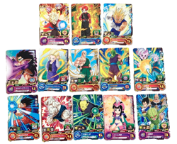 Lot of 13 Japanese Dragon Ball Super Dragonball Heroes Card Set TCG - Image 1
