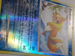 REVERSE HOLO Floatzel 37/106 PL - Great Encounters Pokemon Card Kouki Saitou Art - Image 2