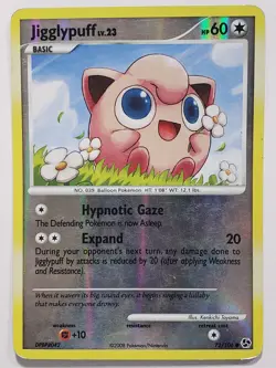 REVERSE HOLO Jigglypuff 72/106 PL - Great Encounters Pokemon Card - Image 1