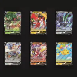 Pokemon V ULTRA RARE Holos Sword & Shield Collection Bundle Set 6 Cards Lot - Image 1