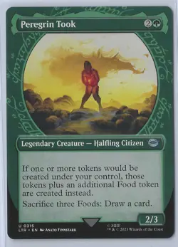 MTG The Lord of the Rings #807 Peregrin Took (Showcase) (Surge Foil) - Image 1