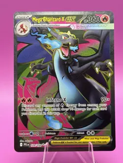 Pokemon TCG Mega Charizard EX 109/094 Full Art Ultra Rare Phantasmal Flames EN - Image 1