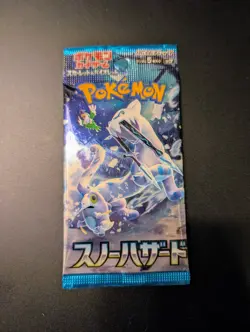 Pokemon TCG Snow Hazard SV2p Japanese Paldea Evolved Booster Pack New Sealed - Image 1