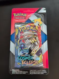 Pokemon Cosmic Eclipse & Chilling Reign 2 Pack Blister w/ Pin - NEW - Image 1