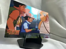 Pokemon Topps Mewtwo Strikes Back #13 The Invitation HOLO BLUE LOGO NM/M 1999 - Image 2