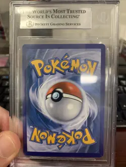 White Kyurem XY128 Holo Prerelease Promo Fates Collide Stamp Pokemon BGS 9 - Image 2