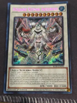 x1 Icejade Gymir Aegirine - BLTR-EN090 - Secret Rare - 1st Edition Yu-Gi-Oh! M/N - Image 1