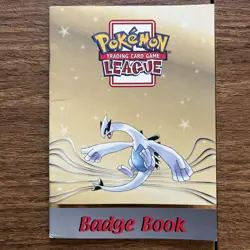Pokemon Trading Card game League Badge Book - Wizards Of The Coast - Image 1