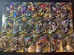 One Piece Set of 18 Collectible Character Anime SSR SR Cards CCG Luffy Sanji - Image 1