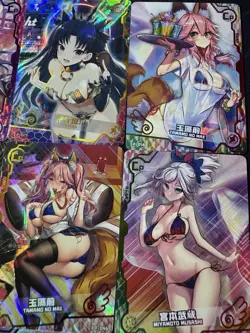 Goddess Story Waifu Bikini 9 x Character Doujin Cards Maiden Girl Party CP UR - Image 3