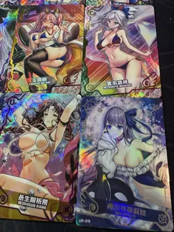 Goddess Story Waifu Bikini 9 x Character Doujin Cards Maiden Girl Party CP UR - Image 4