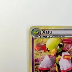 Xatu 11/95 Pokemon Card - Cracked Ice Holo - 2010 HGSS Unleashed LP - Image 5