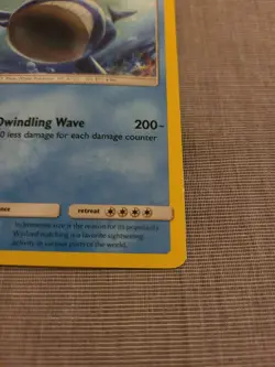 Pokemon Card Wailord Cosmos Holo 40/168 Stage 1 Water 2018 TCG - Image 3