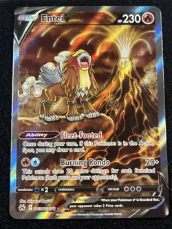 Entei v Galarian Gallery Crown Zenith Pokemon TCG Card GG36/GG70 - Image 1