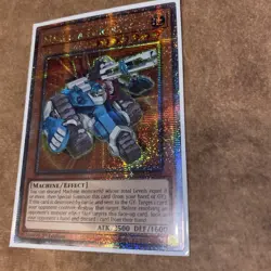 Machina Fortress RA03-EN233 Quarter Century Secret Rare QCR NM Yu-Gi-Oh Card - Image 2