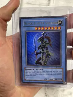 YUGIOH BLACK LUSTER SOLDIER ULTRA RARE SYE-024 UNLIMITED MP CARD YU-GI-OH! HOLO - Image 2