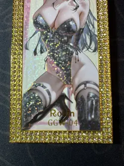 Goddess Bunny Robin Diamond Card Metal Bikini Waifu Doujin Numbered One Piece - Image 3