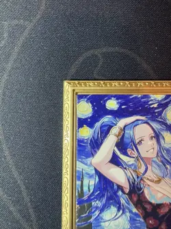 Goddess Van Gogh Vivi Numbered Metal Card Sexy Waifu Doujin One Piece Character - Image 2