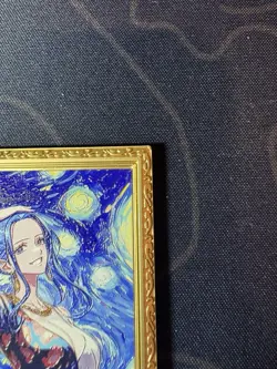 Goddess Van Gogh Vivi Numbered Metal Card Sexy Waifu Doujin One Piece Character - Image 3