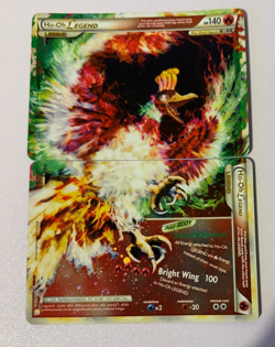 Ho-Oh Legend Top 111/123 + Bottom 112/123 Heartgold & Soulsilver Pokemon Cards - Image 1