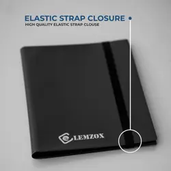 Card Binder | Card Folder with 360 Double Side Loading Pockets - Card Collect... - Image 3