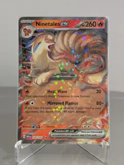 Ninetales ex 038/165 Pokemon TCG Card Scarlet and Violet 151 Double Rare 038/165 - Image 1
