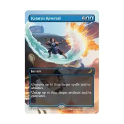 WOTC Avatar: The Last Airbender: Eternal-Le Katara's Reversal (Borderless) casi nuevo - Image 1