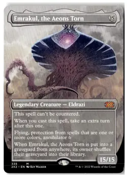 MTG Emrakul, the Aeons Torn (Borderless) - Double Masters 2022 Misprint LP ENG - Image 1