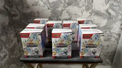 New & Sealed - Pokemon TCG Prismatic Evolutions Booster Bundle x9 Boxes UK - Image 1