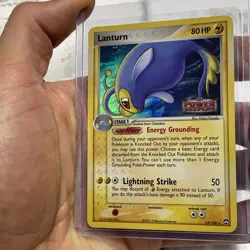 Lanturn 15/108 Reverse Holo Rare STAMPED EX Power Keepers 2007 Pokemon TCG LP/NM - Image 1