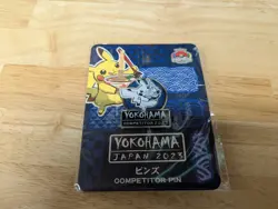 Pokemon 2023 World Championships Yokohama Pikachu Competitors pin GRAIL - Image 1