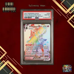 🇫🇷 SYLVEROY VMAX GHOST PSA 10 - REIGNE DE GLACE 214/198 EB FR Pokemon 🇫🇷 - Image 1