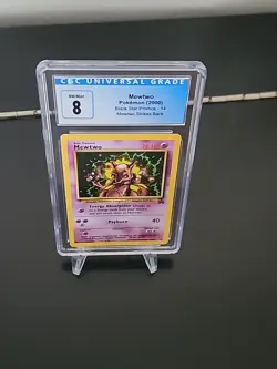 Pokemon, Mewtwo, Black Star Promos, 14, Mewtwo Strikes Back, CGC 8 NM/Mint - Image 3
