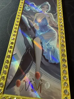 Goddess Vivi Fantasy Numbered Metal Card Waifu Doujin One Piece Character - Image 3