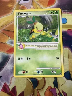Pokemon Card - Majestic Dawn 78/100 - TURTWIG (uncommon) - NM - Image 1