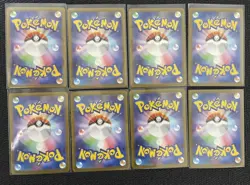 Pokemon Card Lot 8x Japanese AR Art Rare Cards - Image 2