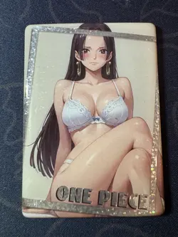 Goddess Bikini Hancock Maiden Preimium Thick Card Waifu Doujin One Piece - Image 1