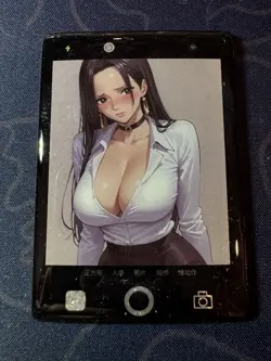 Goddess Office Lady Hancock Maiden Preimium Thick Card Waifu Doujin One Piece - Image 1