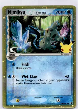 Mimikyu (Delta Species) Promo SWSH: Sword & Shield Promo Cards SWSH136 NM - Image 1