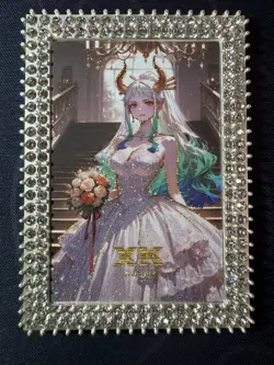 Goddess Yamato Diamond Card Metal Wedding Waifu Doujin Case Prize One Piece - Image 1