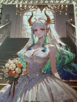 Goddess Yamato Diamond Card Metal Wedding Waifu Doujin Case Prize One Piece - Image 2